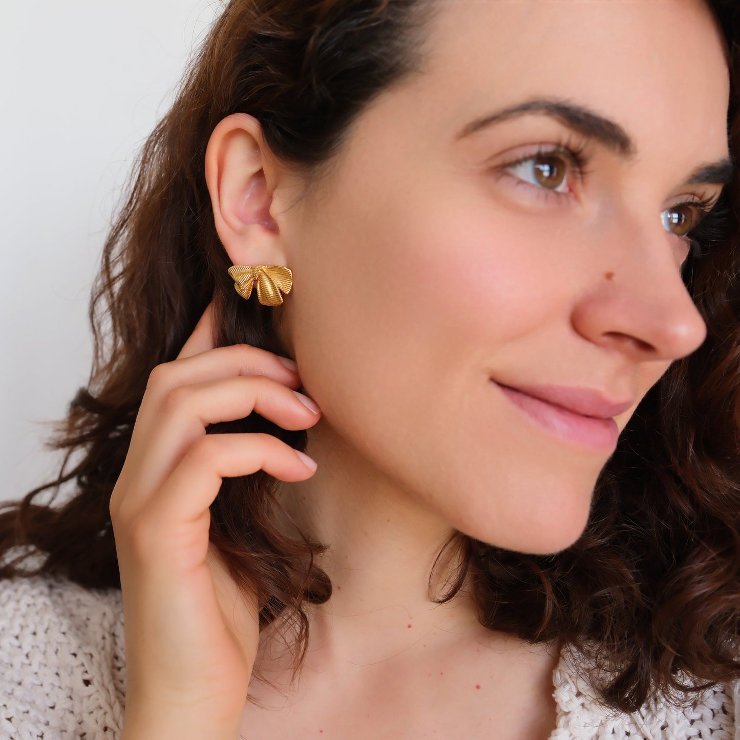 Bow Stud Earrings