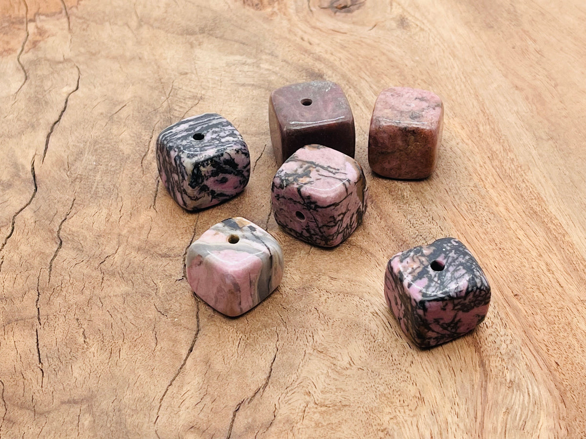 Rhodonite Crystal Incense Holder - Crystal Stone Incense Stick Holder - Handmade Carving - IN1010