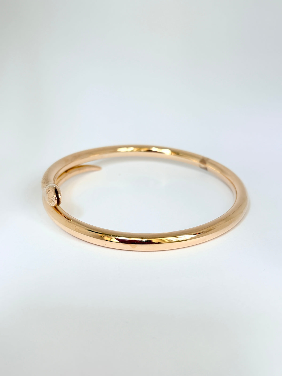 Antique, Art Deco 9ct Gold, Snake Bangle/ Armlet, Hallmarked 9ct Gold, 1925