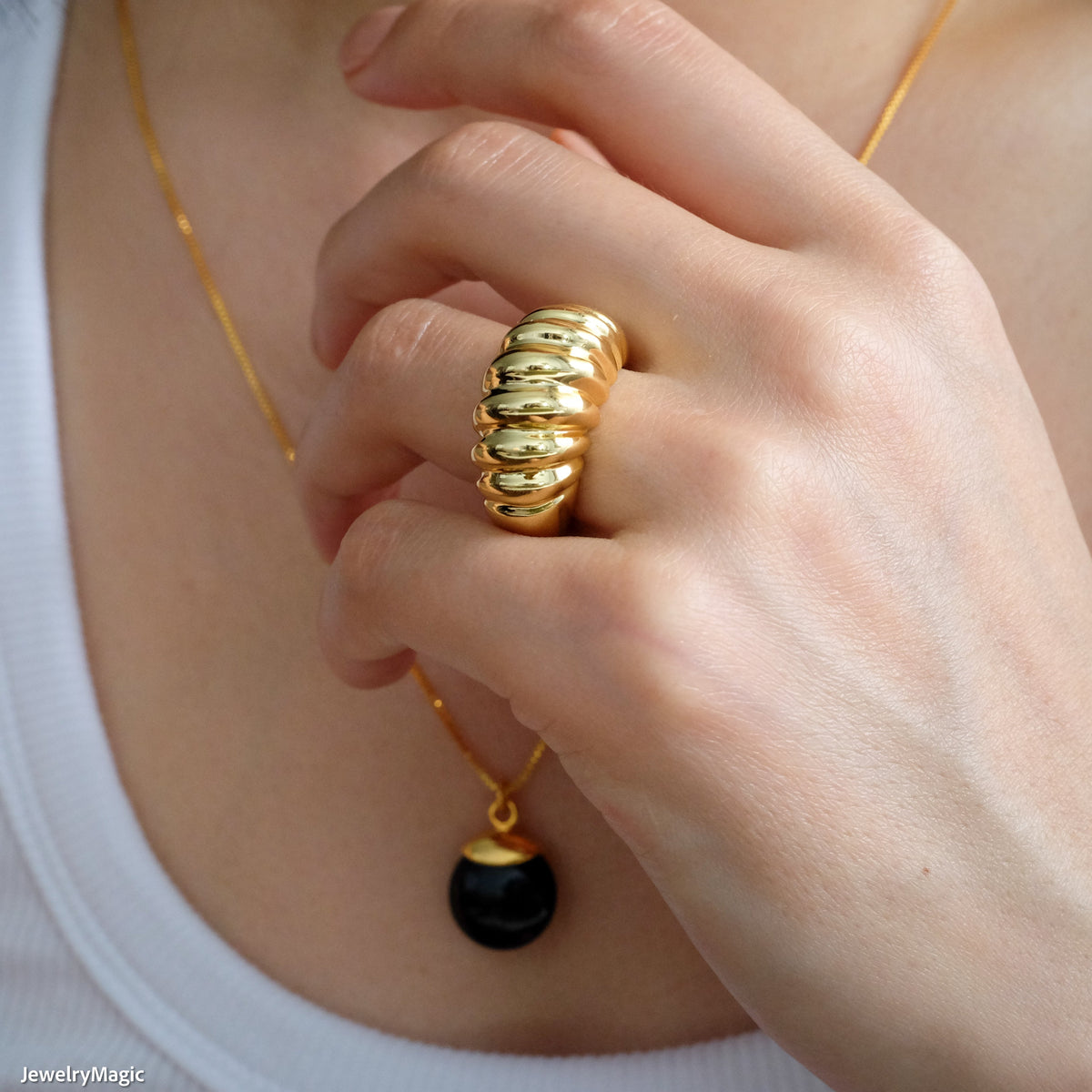 Chunky Dome Ring