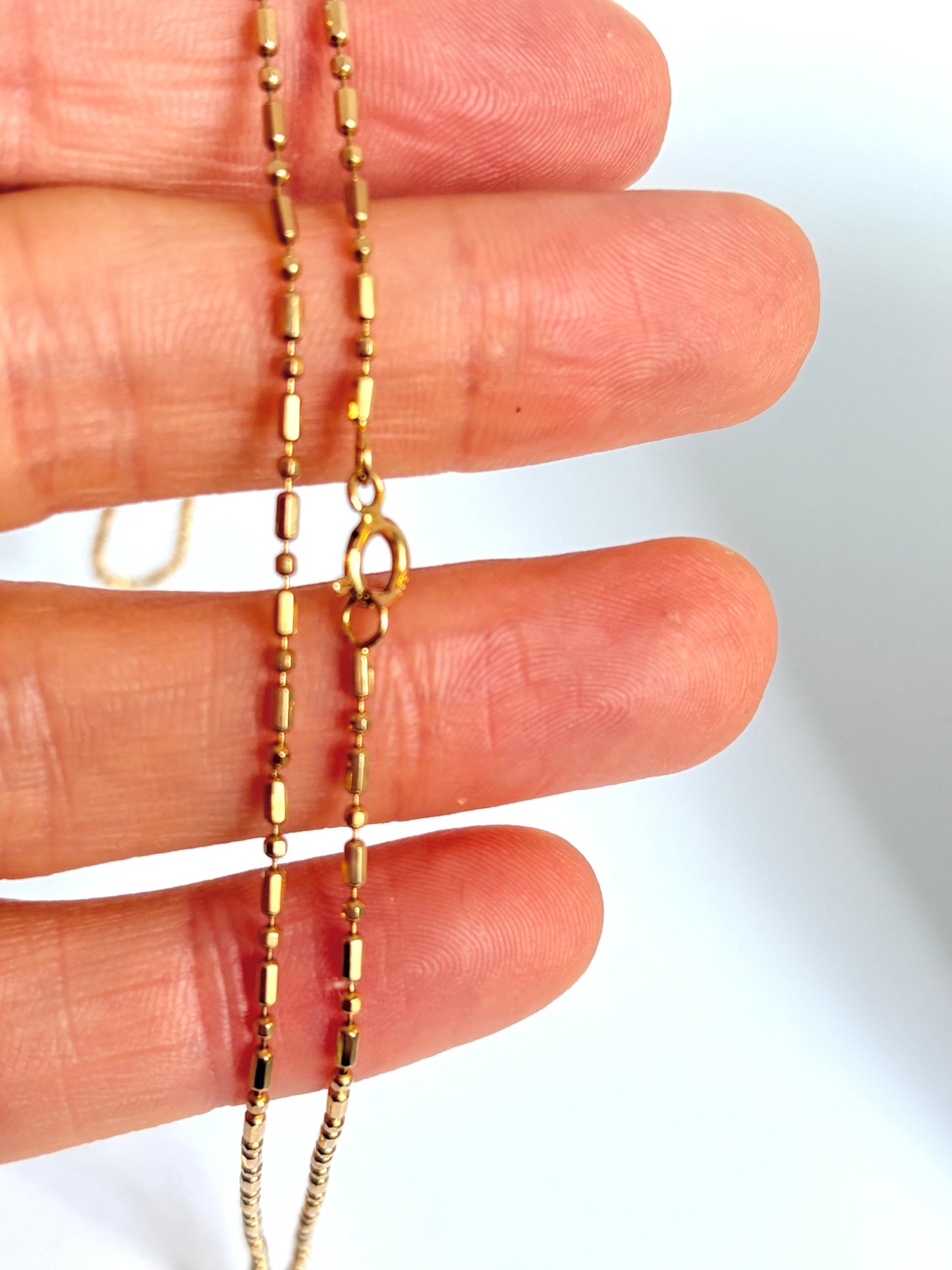 Dainty, 18 inch, 14ct Gold, Vintage Chain (2.97g)