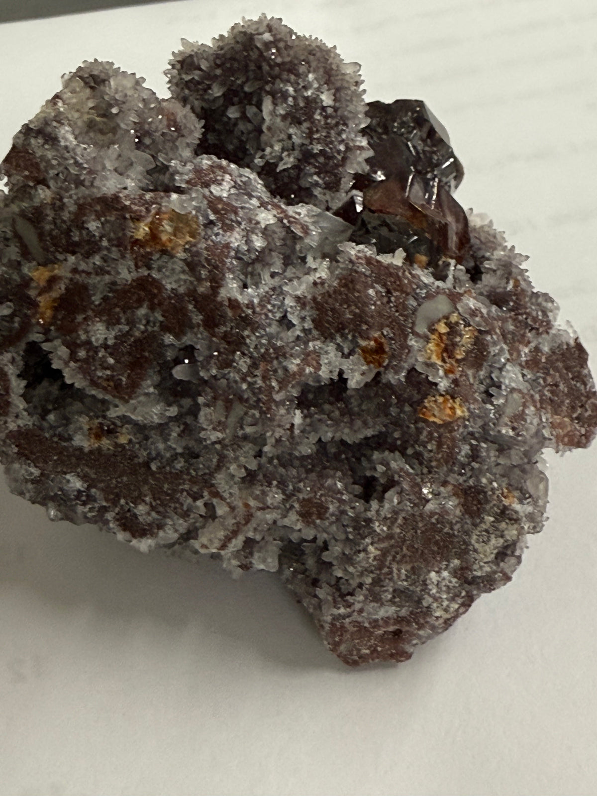 Sphalerite and Quartz