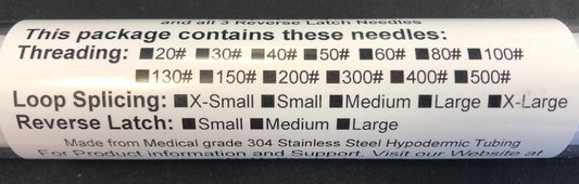 DaHo Complete Splicing Needle Set: Threading, Loop, and Reverse Latch