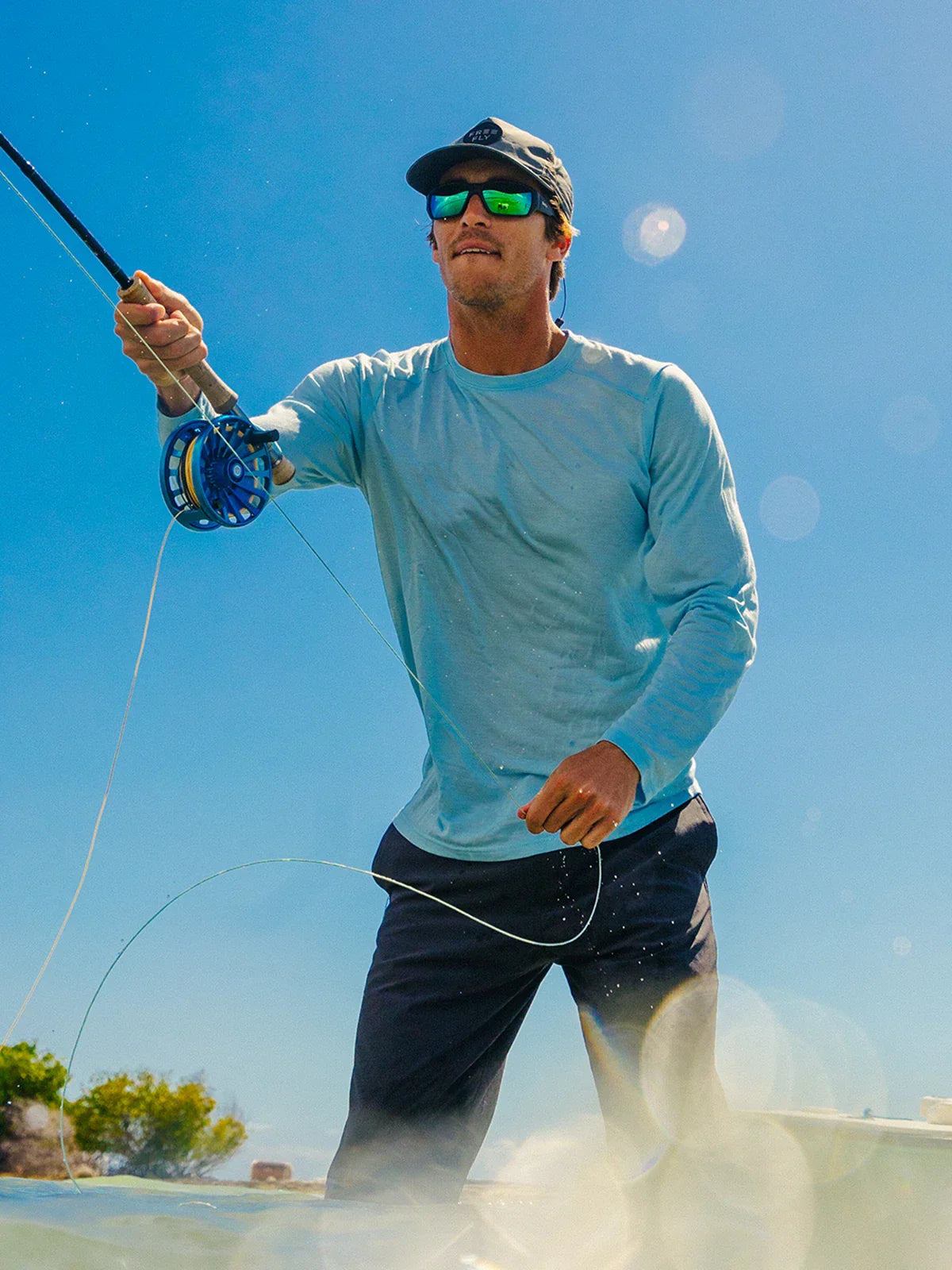 Men's Bamboo Lightweight Long Sleeve - Adobe