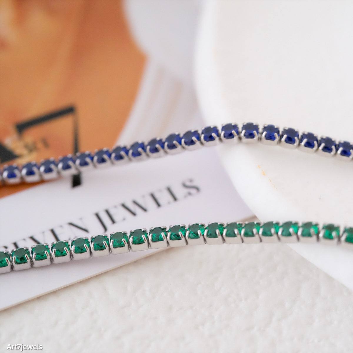 Emerald Tennis Bracelet