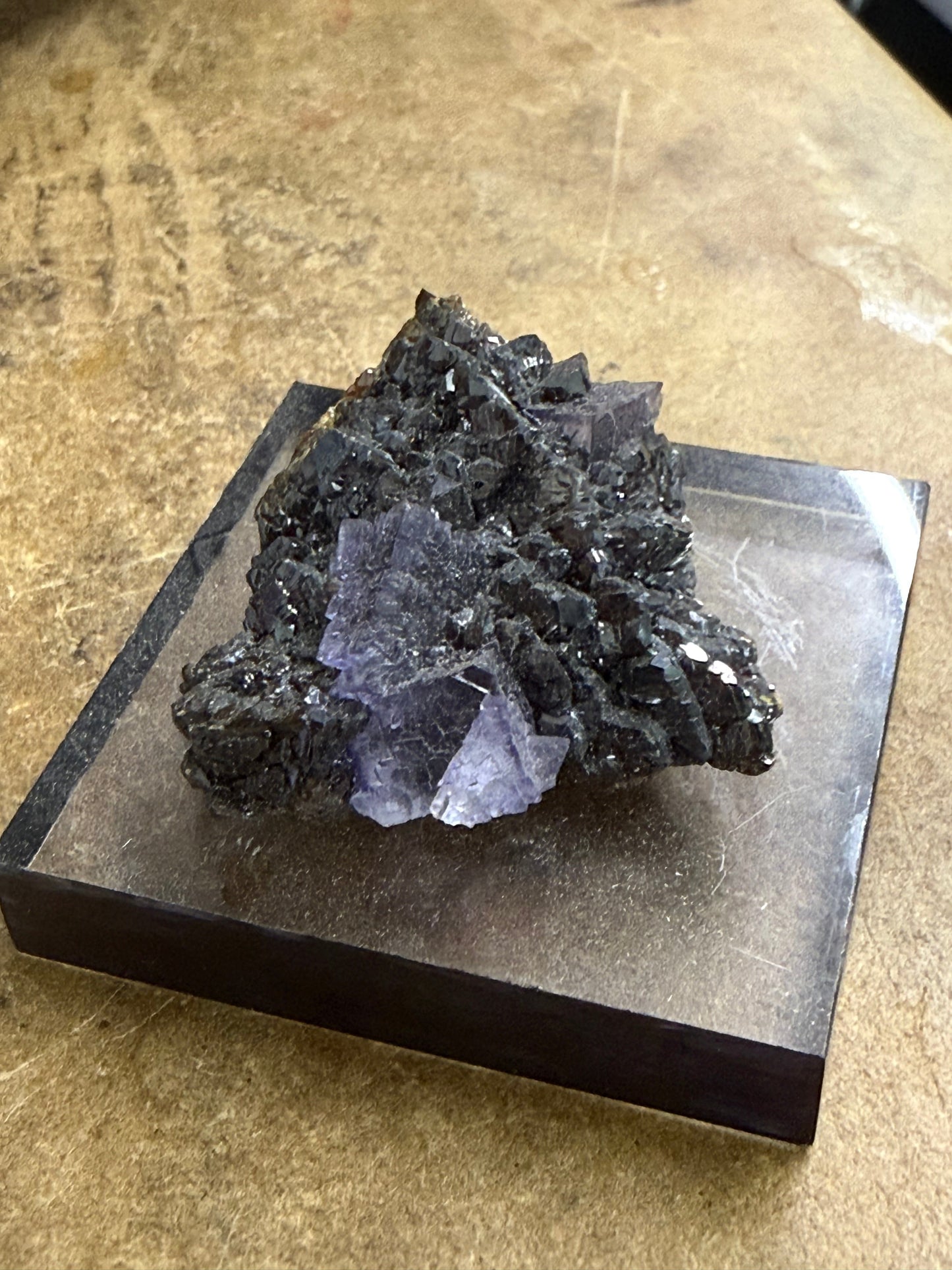 Elmwood Mine Sphalerite on Dolomite Smith Co. Tennessee