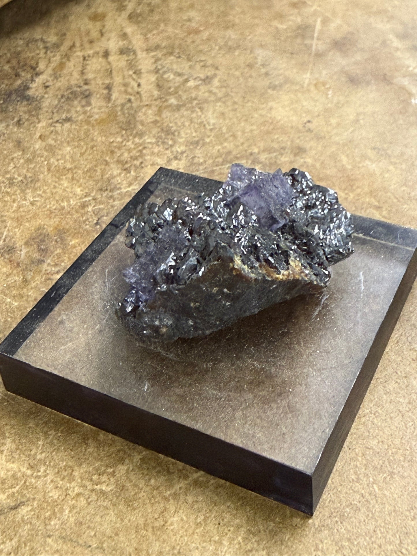 Elmwood Mine Sphalerite on Dolomite Smith Co. Tennessee