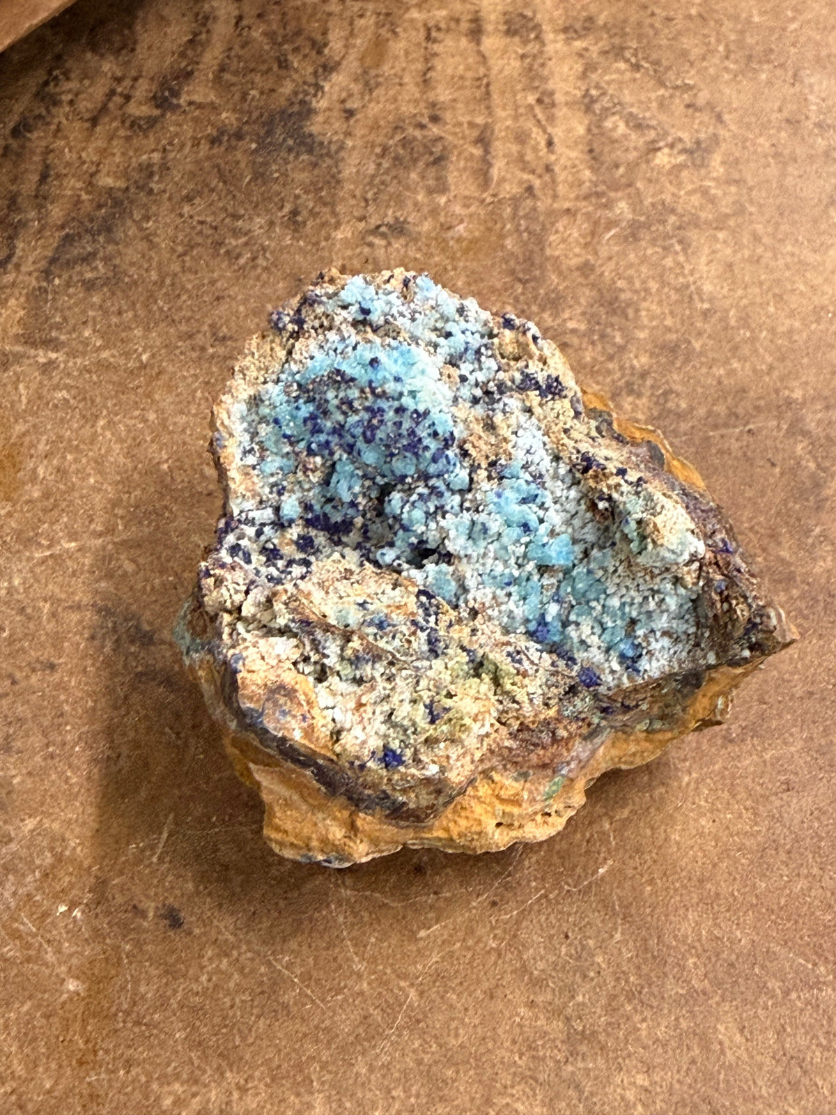 Rosasite, Pima Co. Arizona