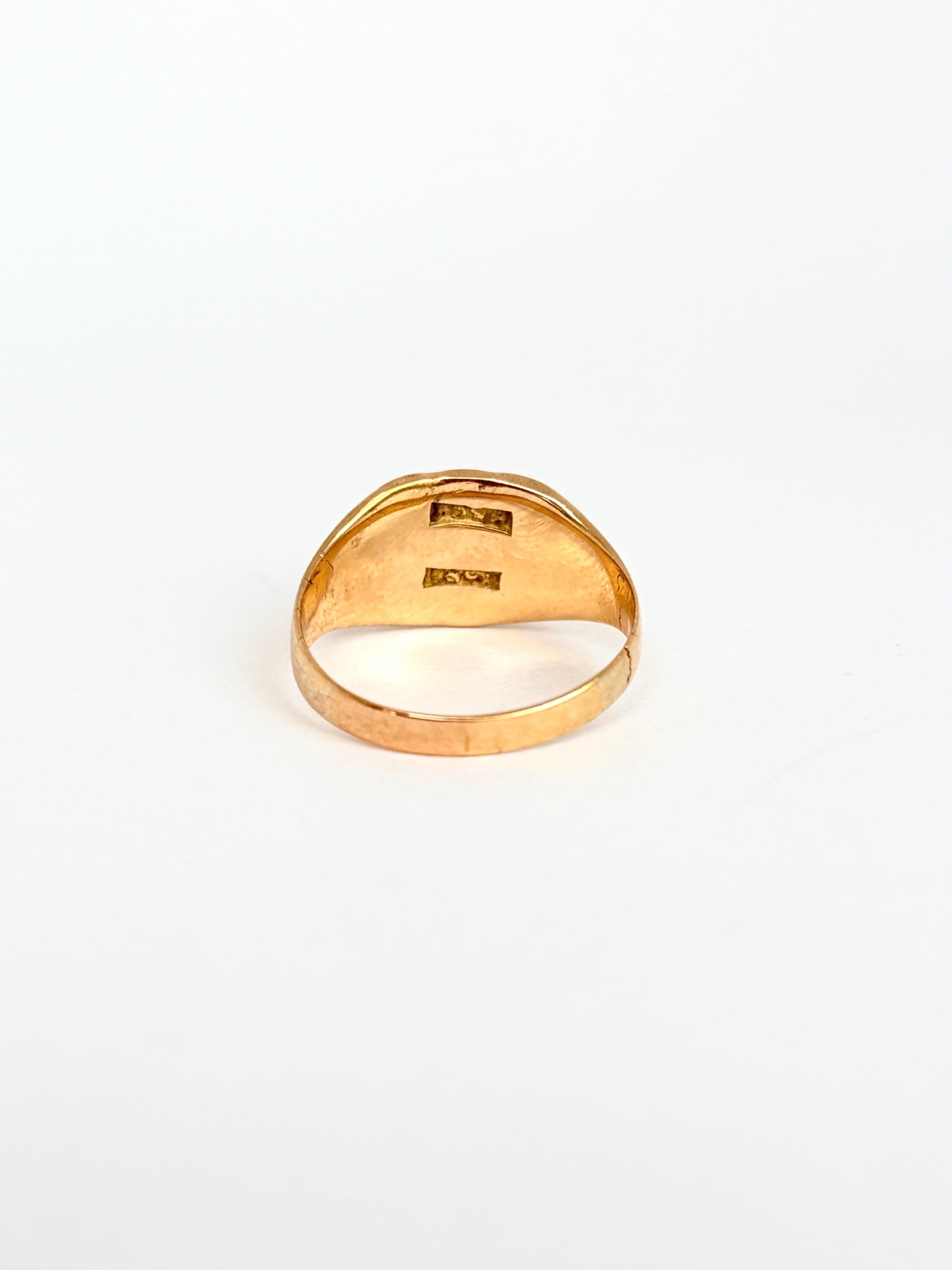 Vintage, 18ct Gold Lion Signet Ring, Hallmarked 18ct Gold, 3.42g