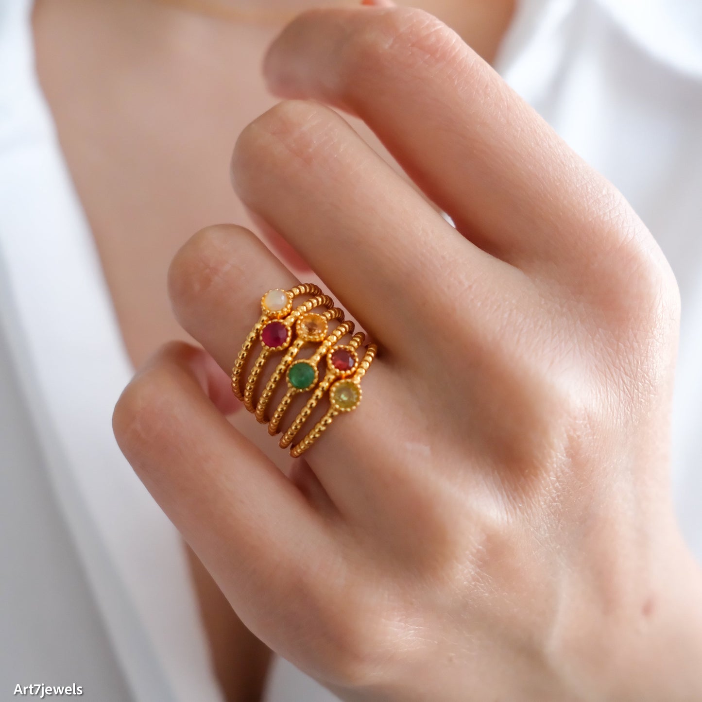 Natural Ruby Ring