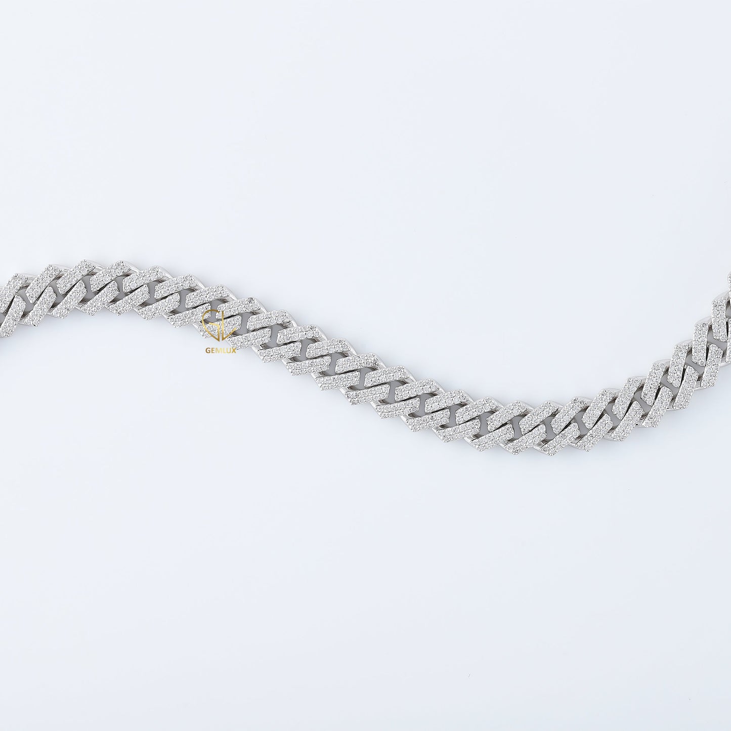 Pass Diamond Tester Iced Out Lab Grown Cuban Chain Hip Hop Inspired