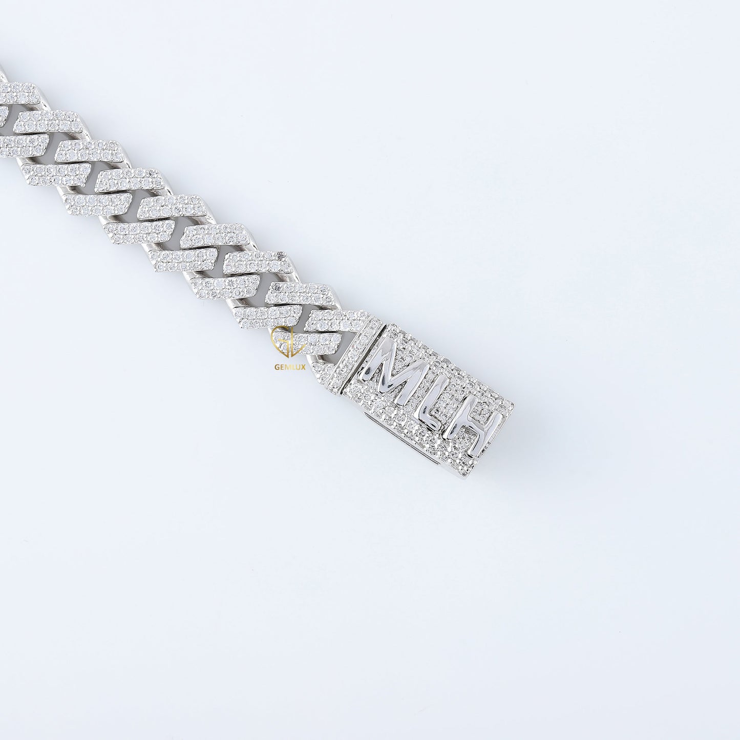 Pass Diamond Tester Iced Out Lab Grown Cuban Chain Hip Hop Inspired