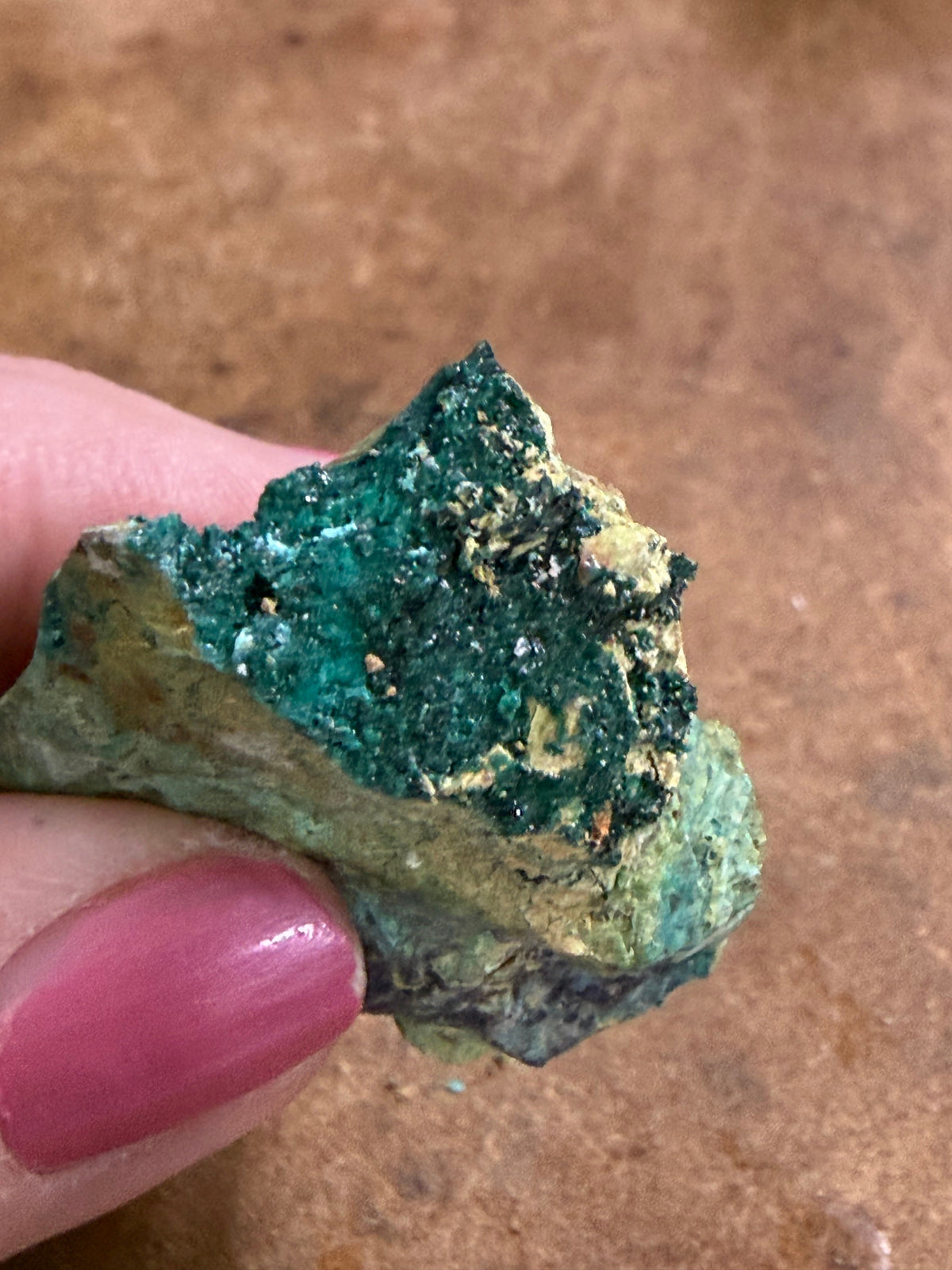 Brochantite (6) Three Metals Mine