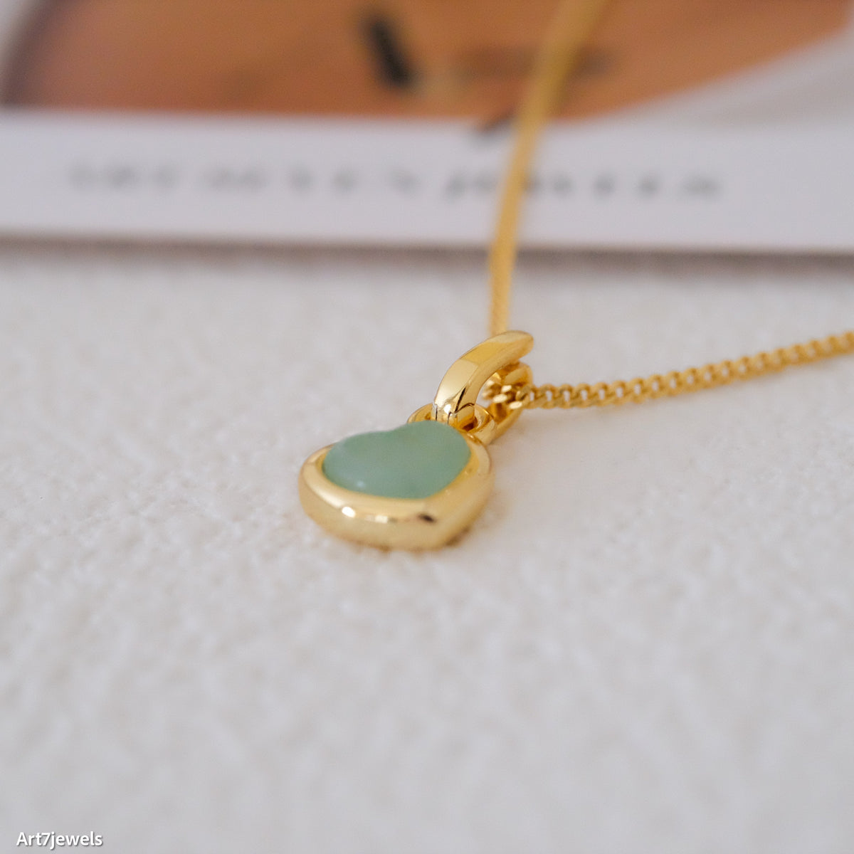 Heart Jade Necklace