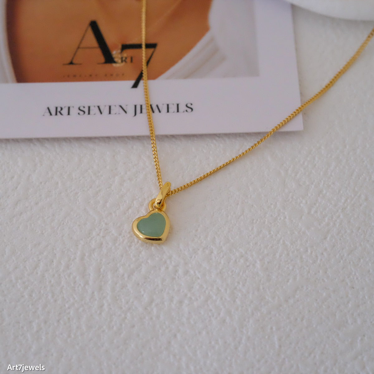 Heart Jade Necklace