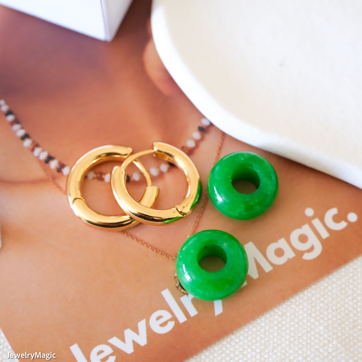 Jade Donuts Hoops