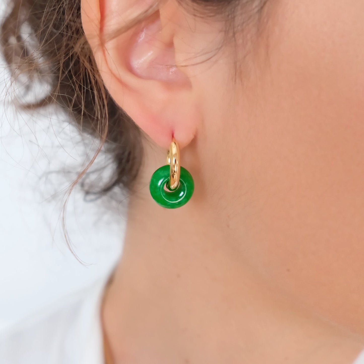 Jade Donuts Hoops