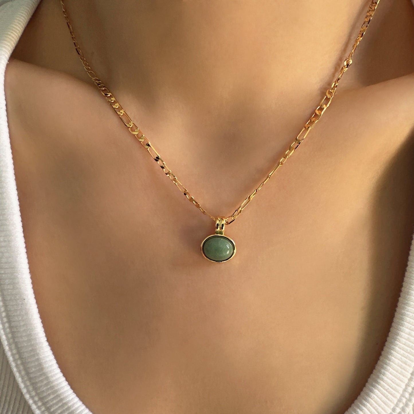 Green Jade Necklace