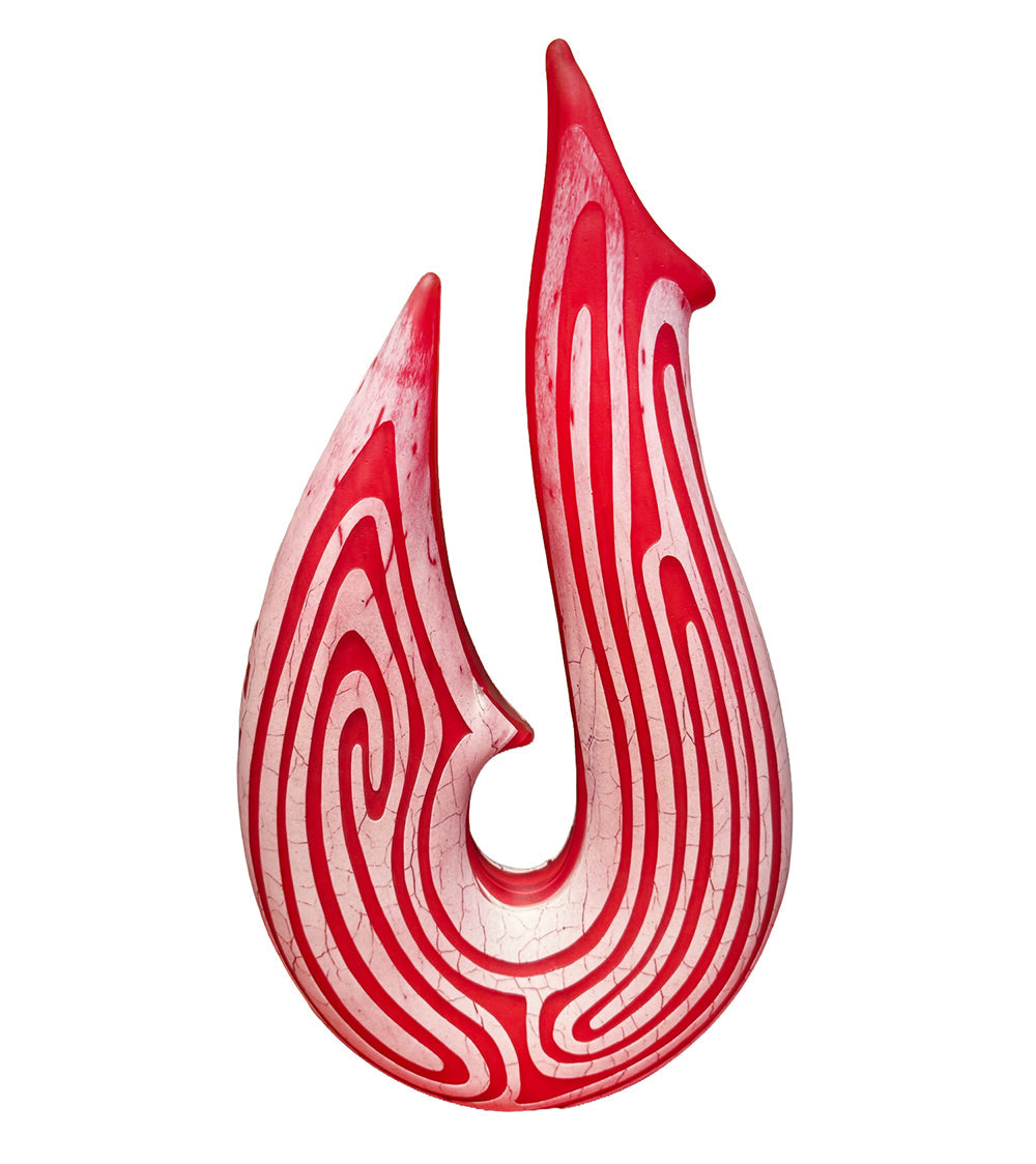 Glass "Fish Hook - Maui Special Edition" by Daniel Moe
