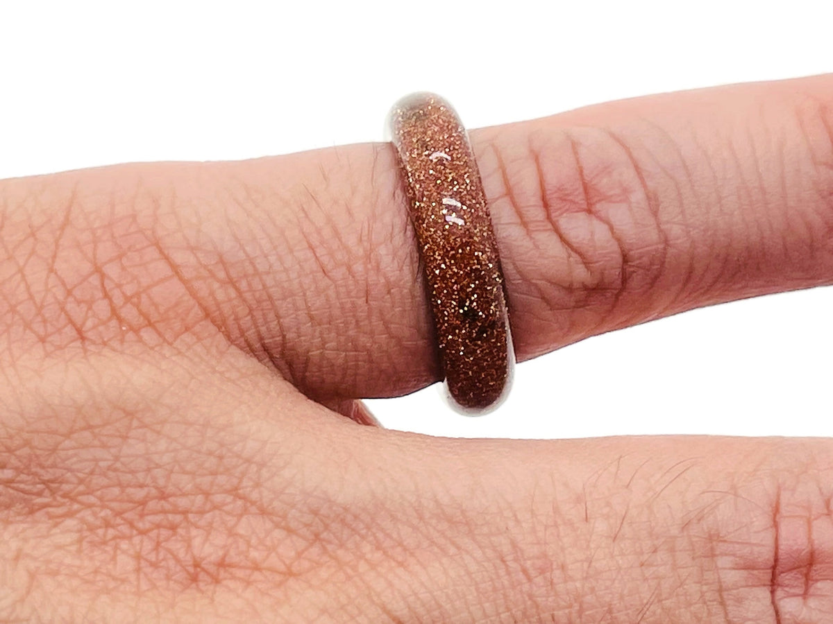 Crystal Ring – Genuine Gemstone Rings - Jewelry Making Supplies - MIX