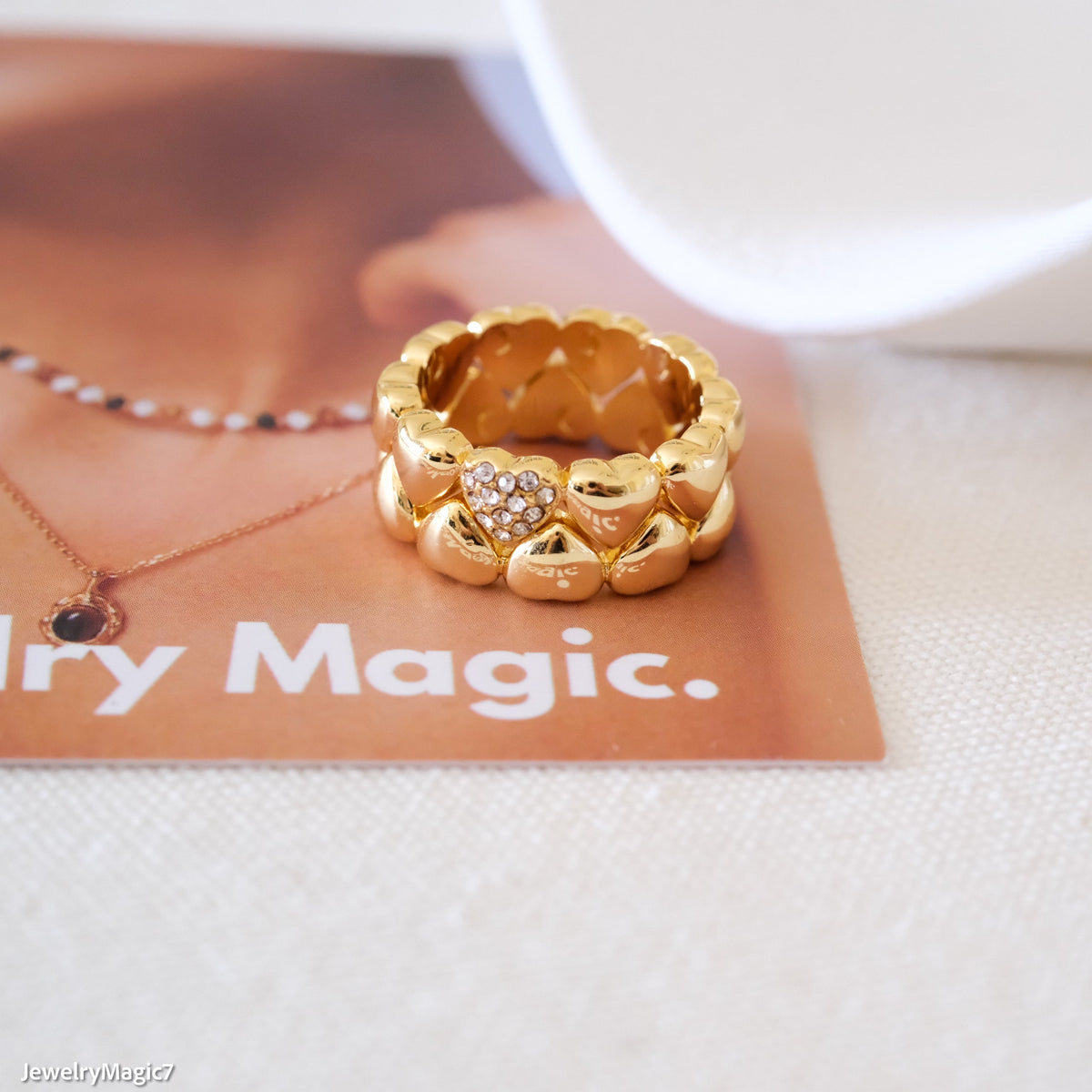 Puffy Heart Ring