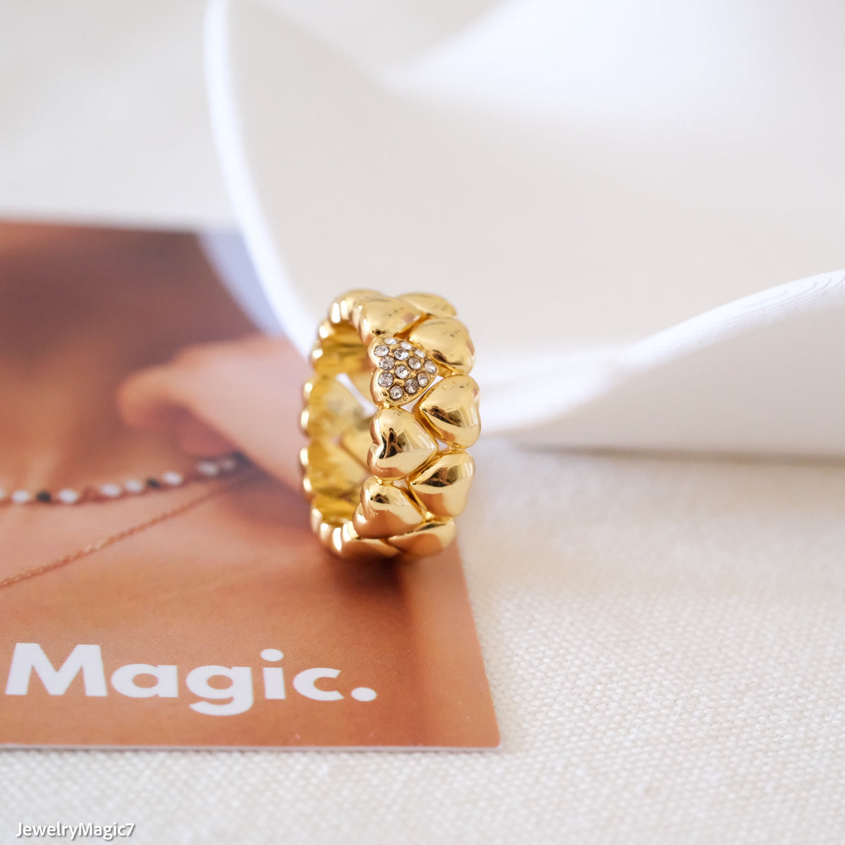 Puffy Heart Ring