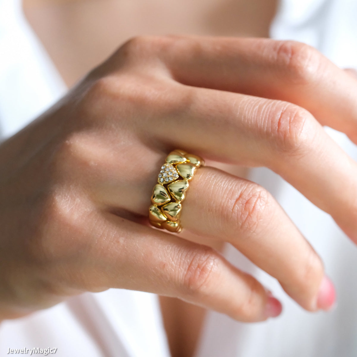 Puffy Heart Ring