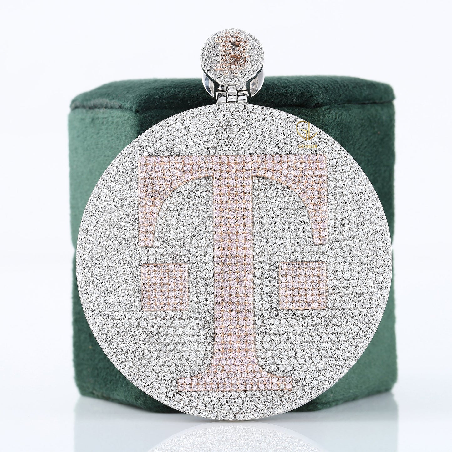 Iced Out VVS Moissanite Custom Letter Hip Hop Pendant