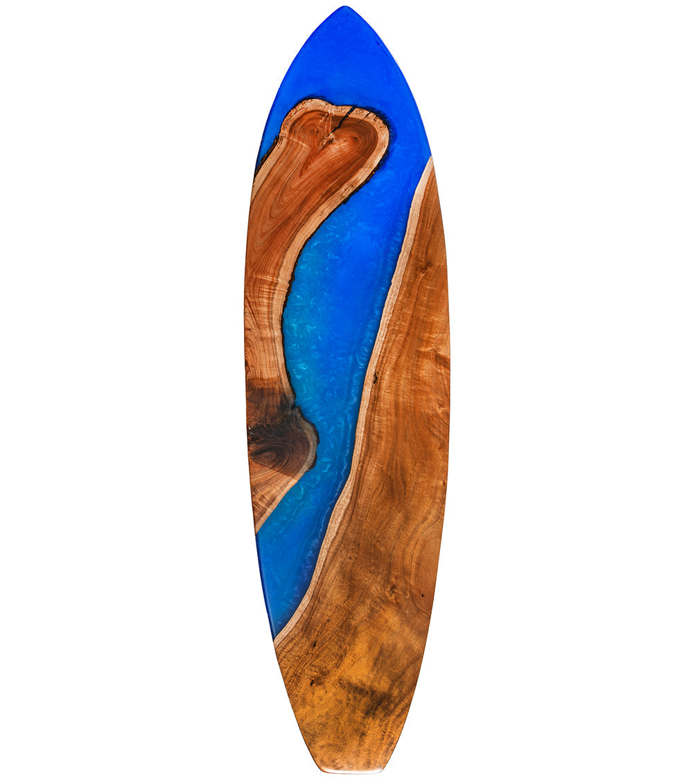 Koa/Resin 72" Surfboard #313 by S. Isaac Anderson