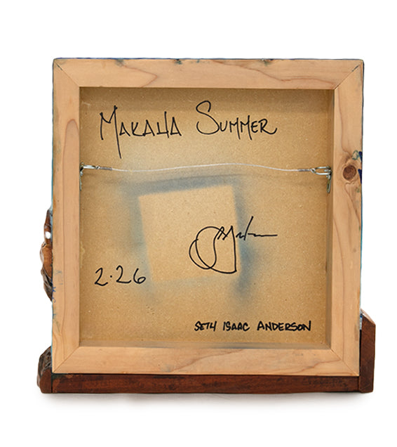 Lychee/Resin Wall Art "Makaha Summer" by S. Isaac Anderson