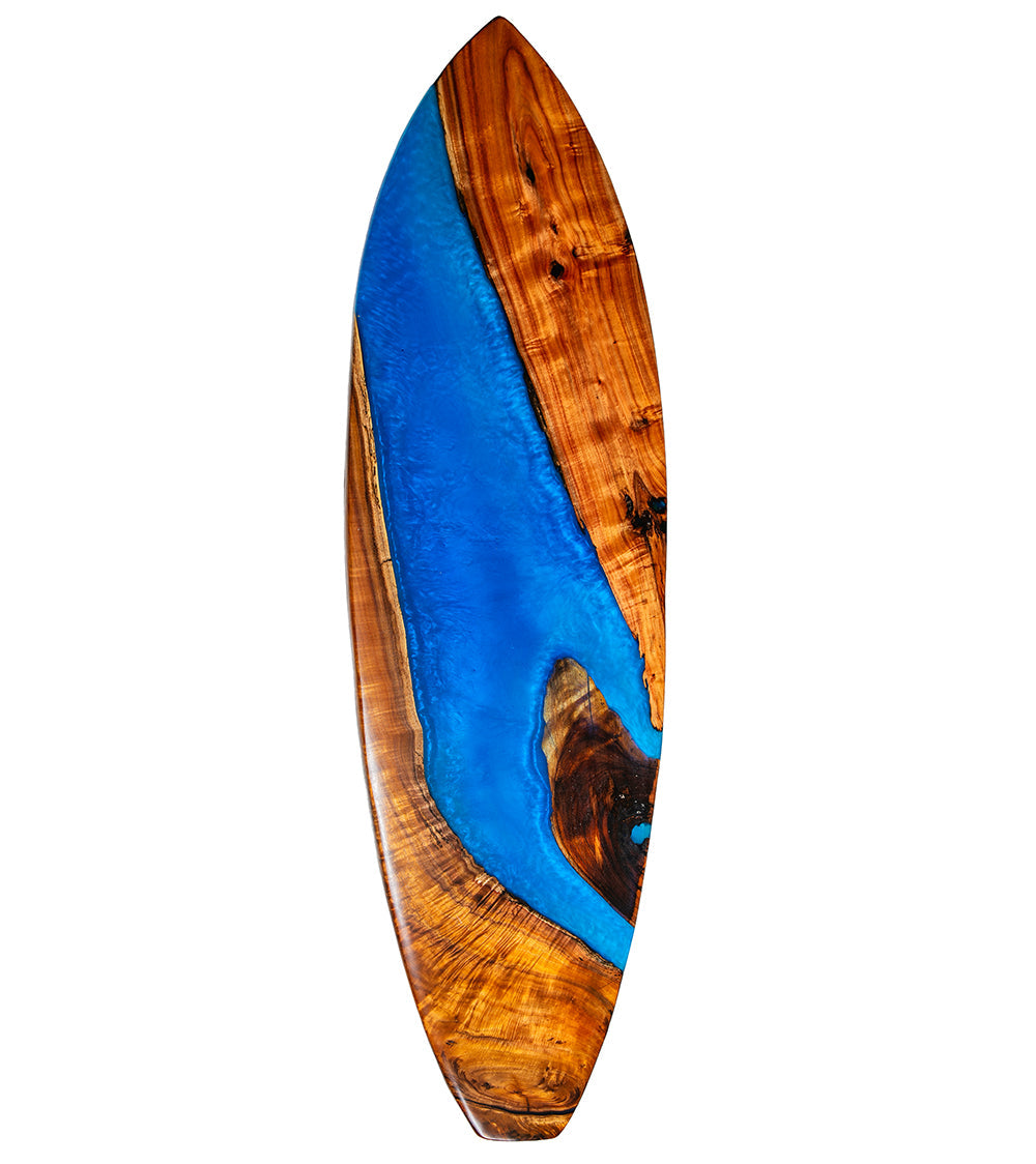 Koa/Resin 72" Surfboard #312 by S. Isaac Anderson