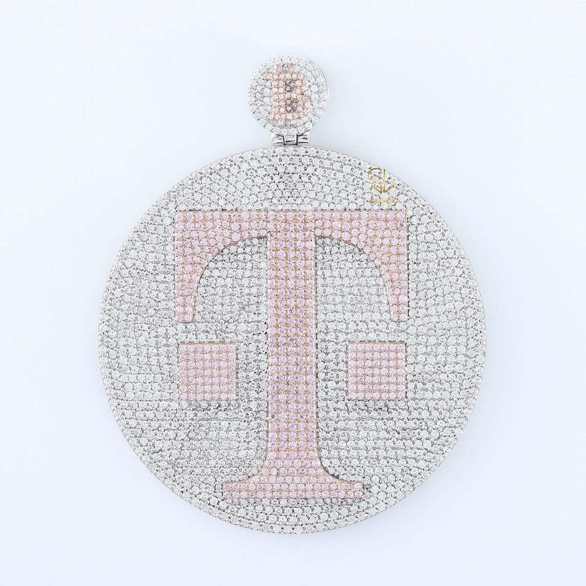Iced Out VVS Moissanite Custom Letter Hip Hop Pendant