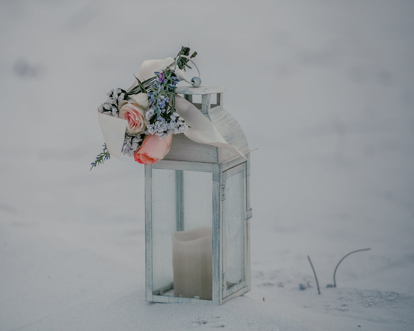 Ivory Candace Lantern