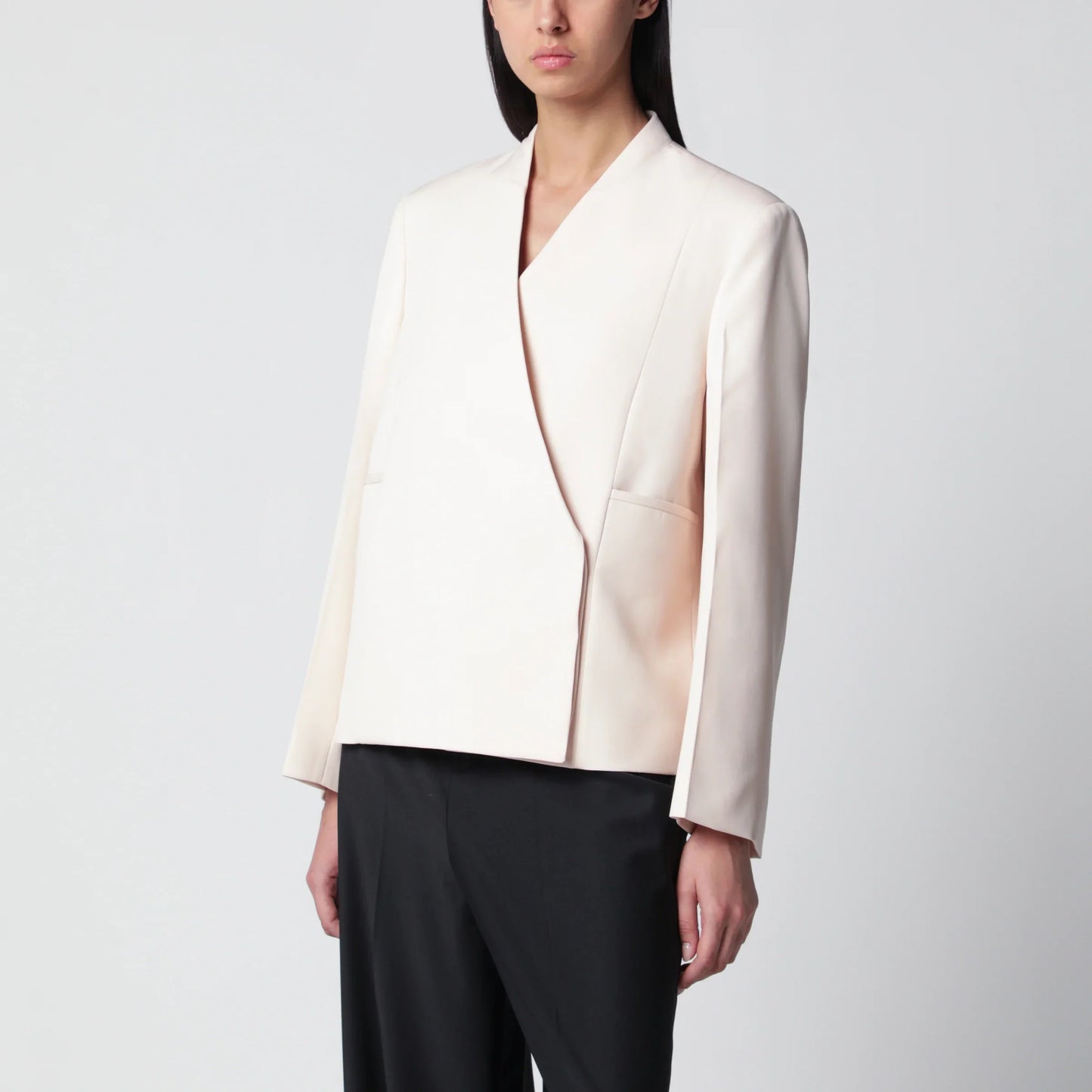 Jil Sander - Wool blazer in toile