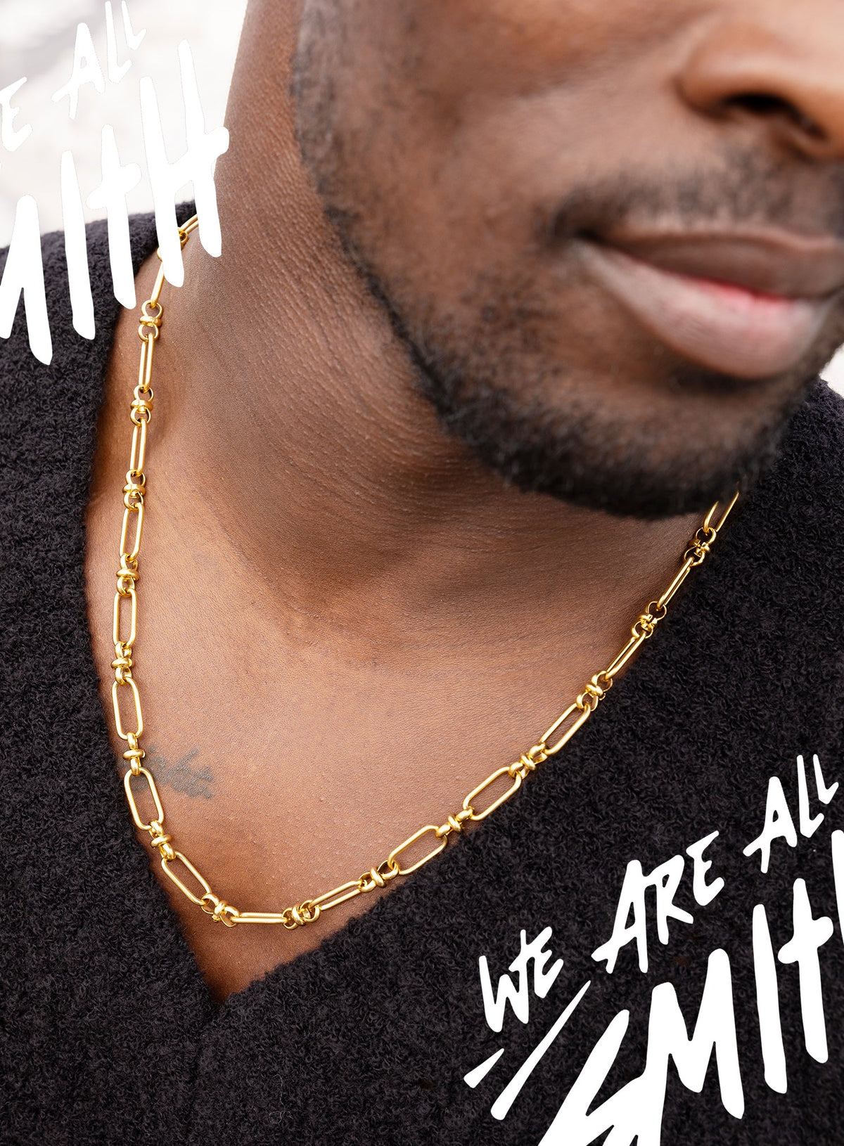 Stainless Steel Gold Plated 8mm Oval Cable Chain