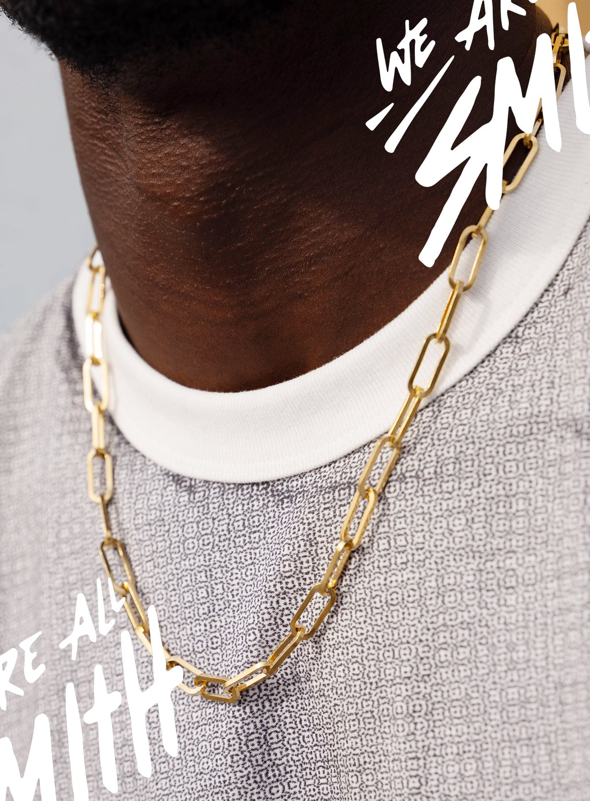 Stainless Steel Gold Plated 8mm Cable Chain