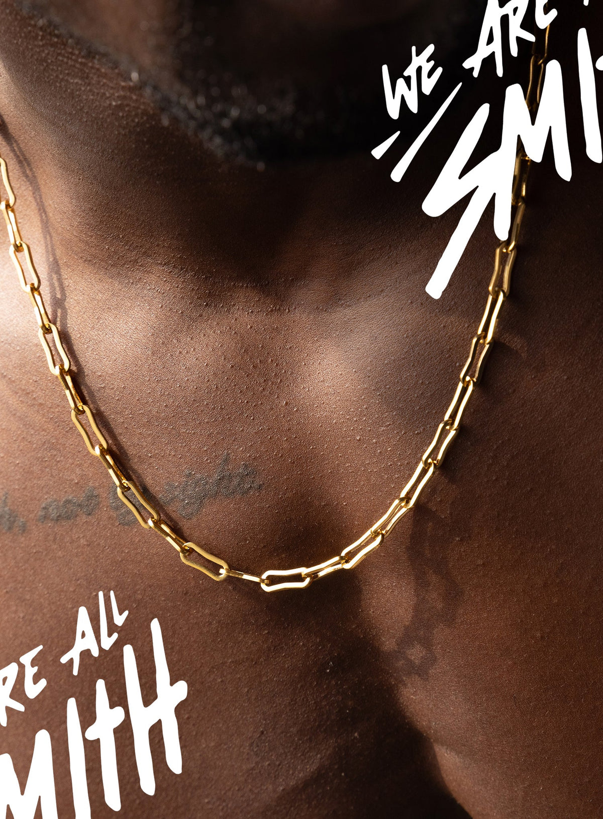 Stainless Steel Gold Plated 6mm Men's Cable Chain Necklace