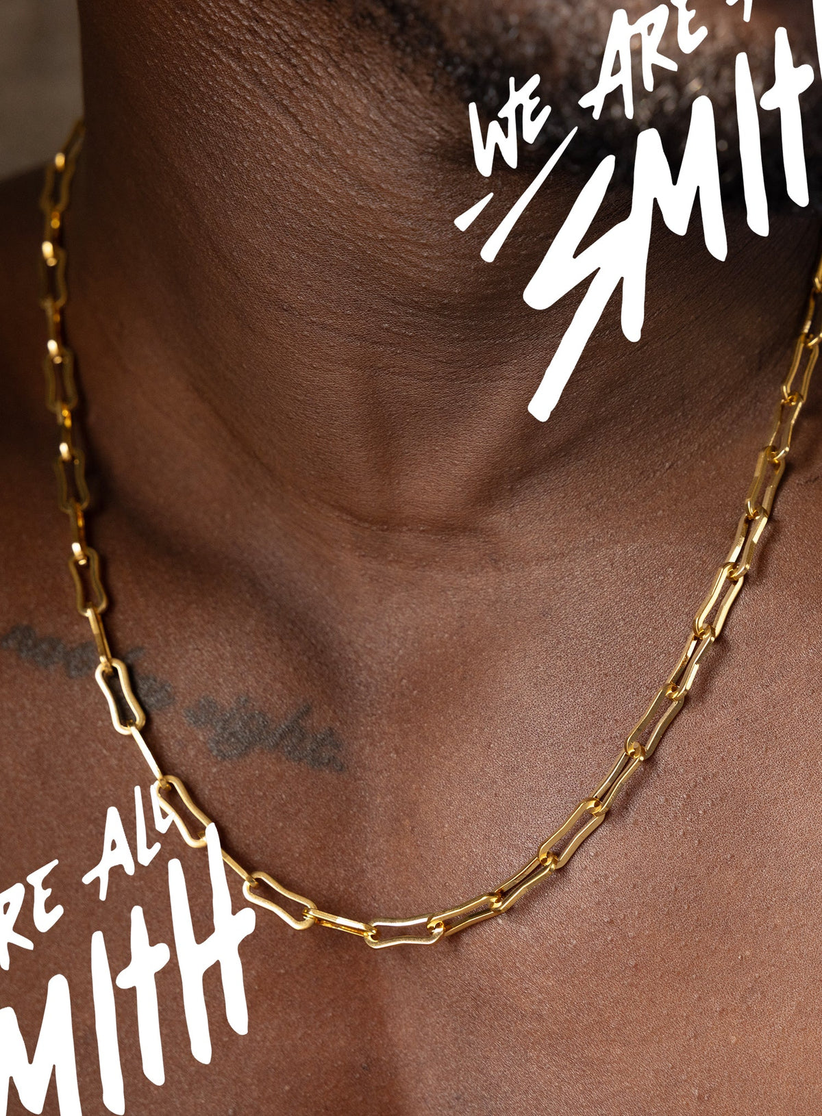 Stainless Steel Gold Plated 6mm Men's Cable Chain Necklace