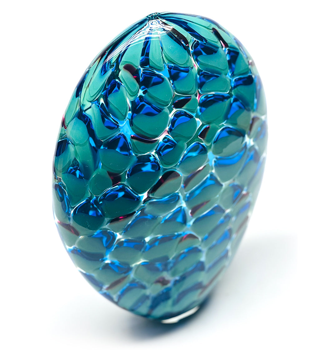 Glass "Jade Parrot" by Jonathan Swanz