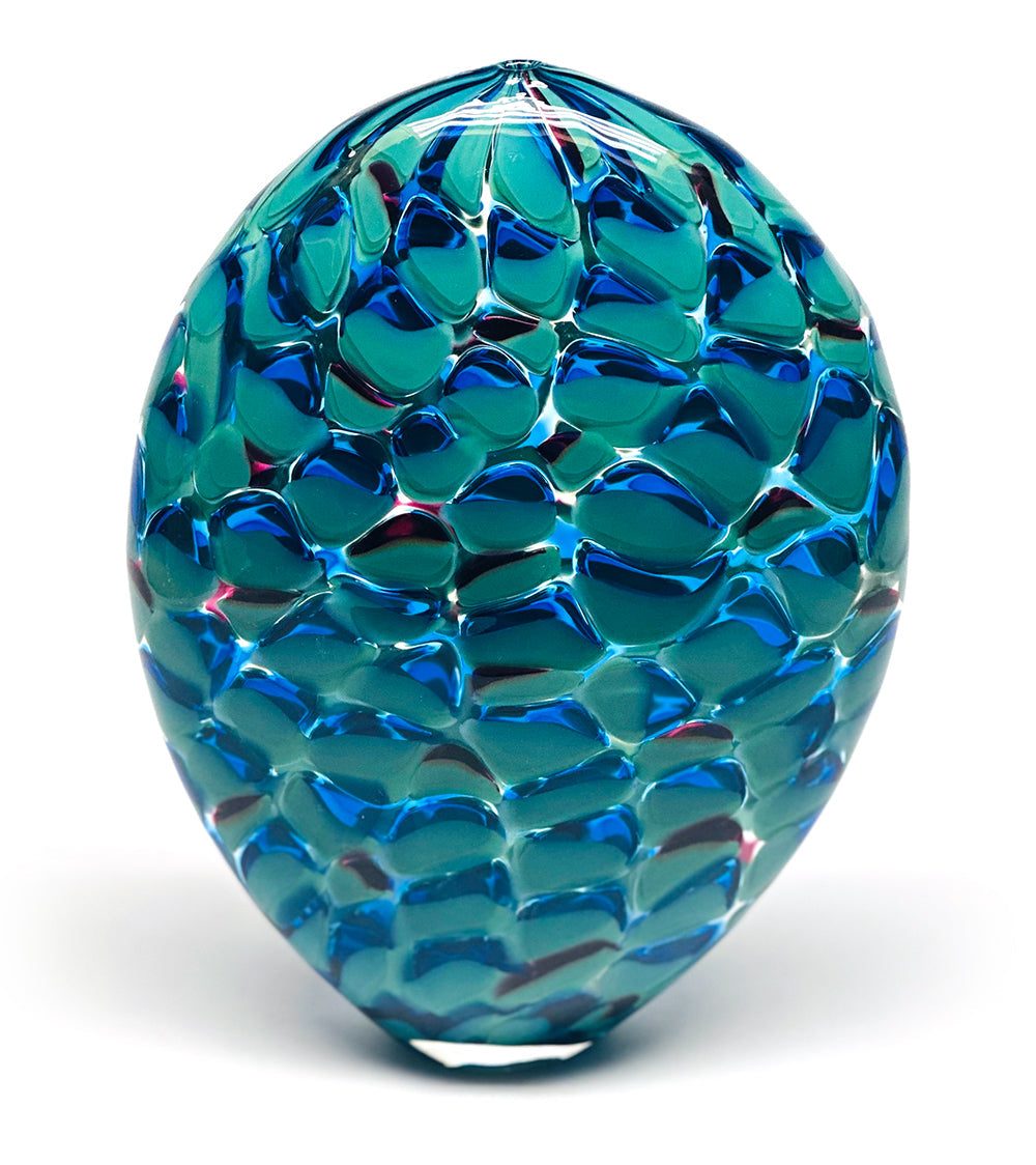 Glass "Jade Parrot" by Jonathan Swanz