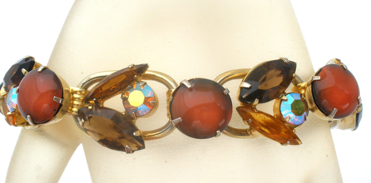 Juliana D & E Rhinestone Bracelet Vintage
