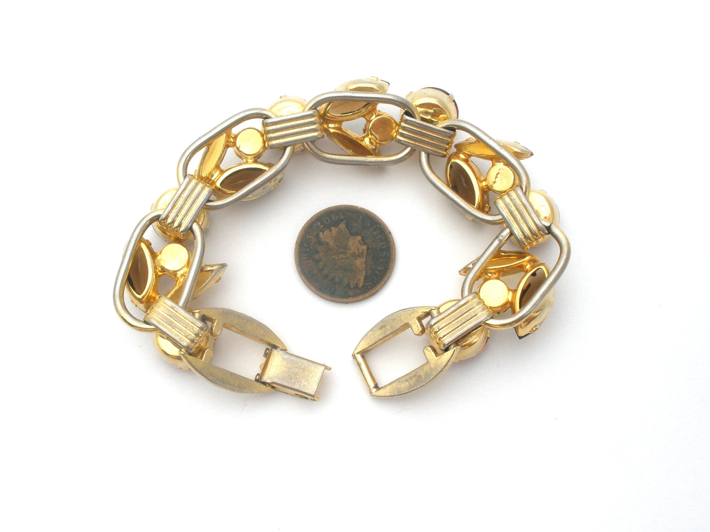 Juliana D & E Rhinestone Bracelet Vintage