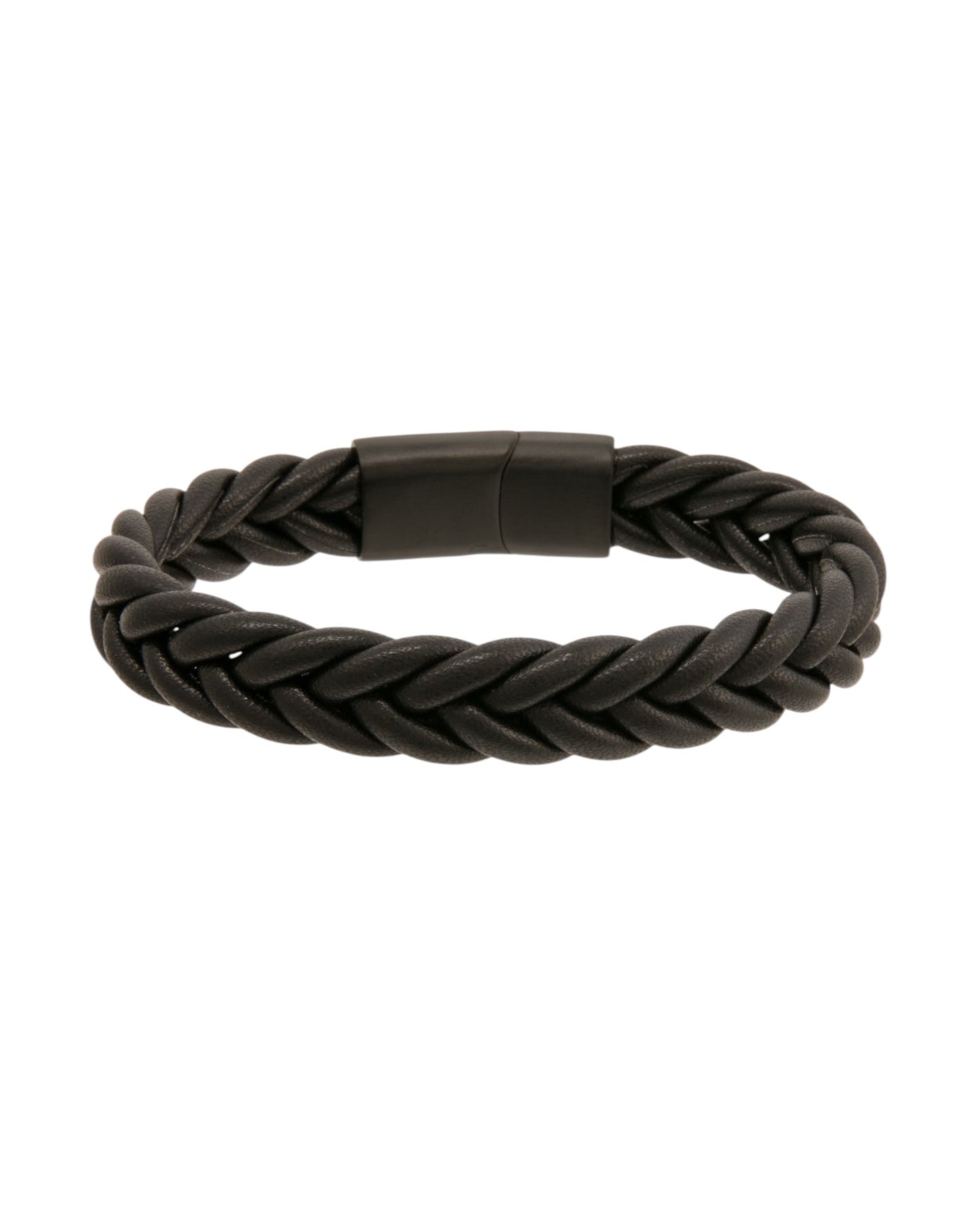 Mens Bracelet Biyo Braid Black