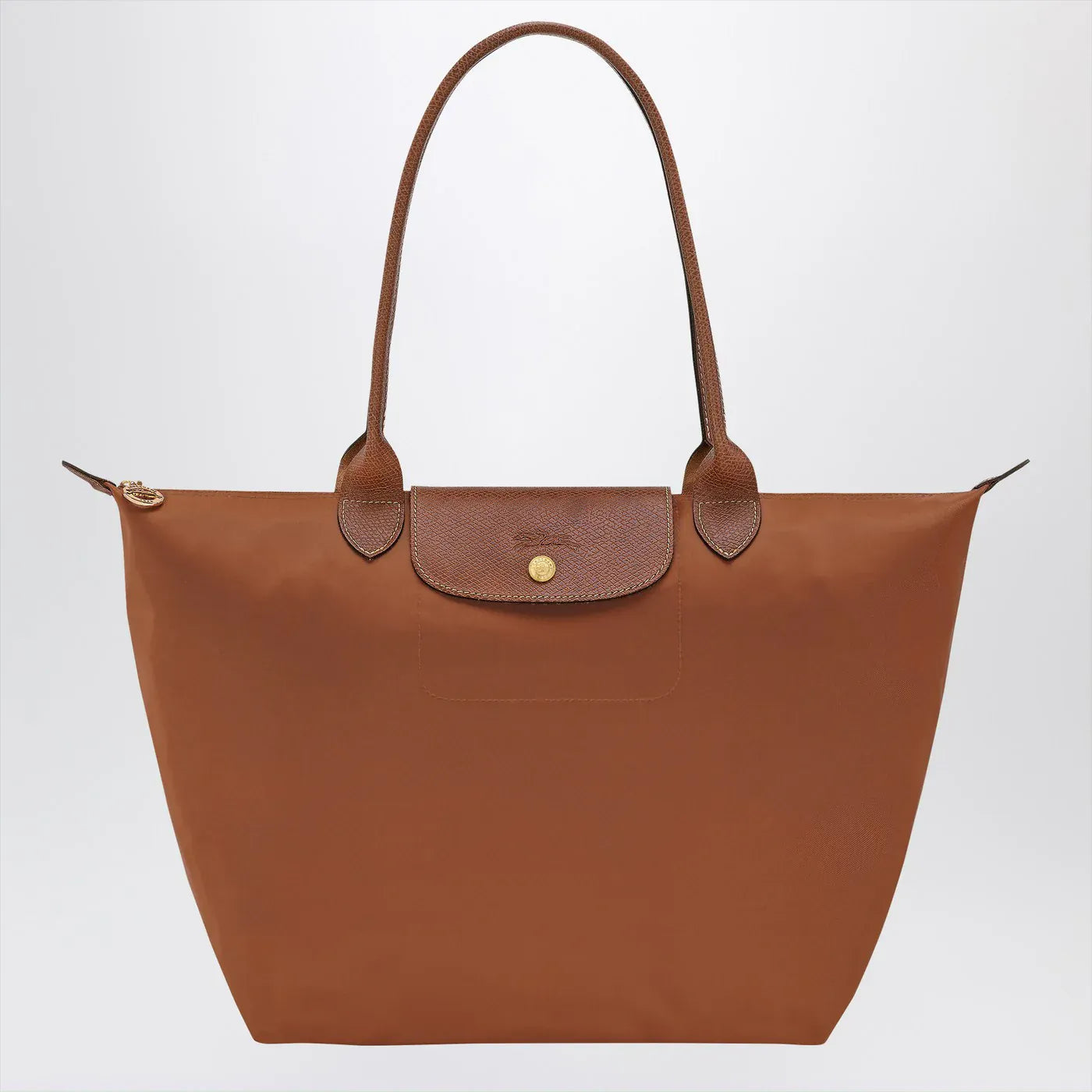 Longchamp - Cognac-coloured Le Pliage Original L bag