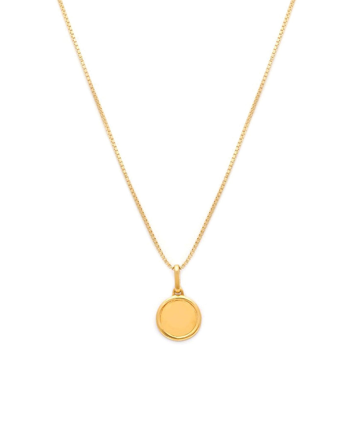Love Token Round Necklace