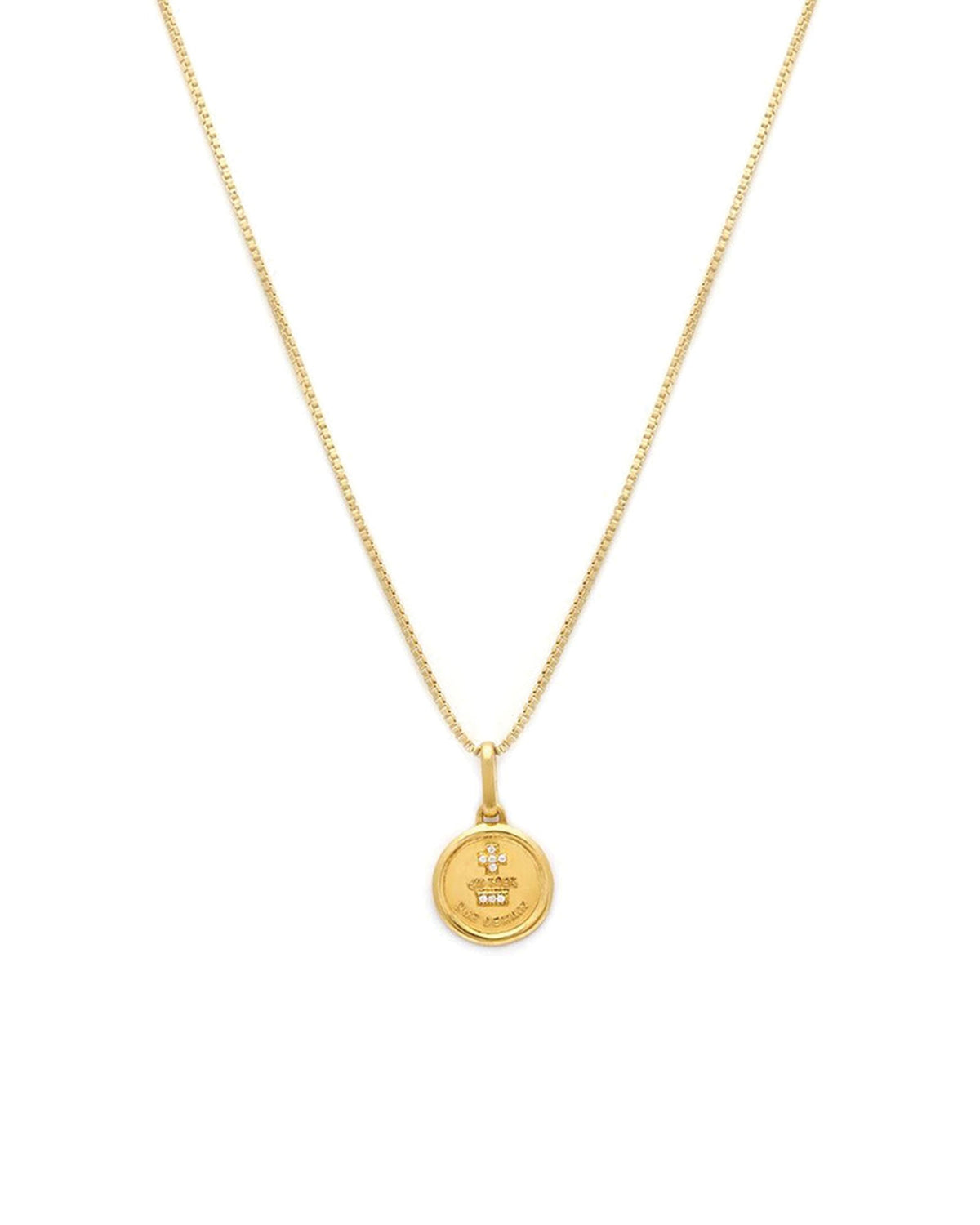 Love Token Round Necklace