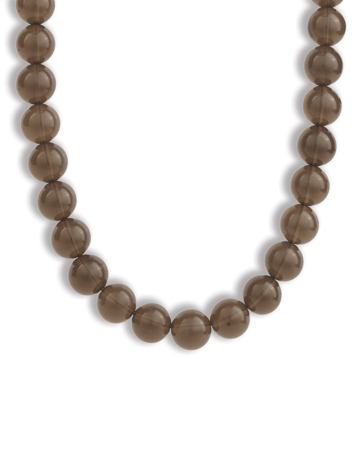 Ice Obsidian Chunky Beaded Necklace | 12mm