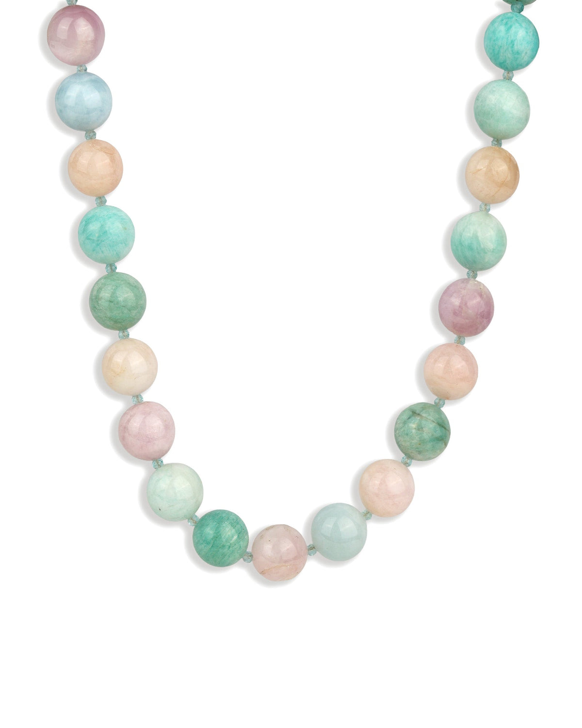 Cotton Candy Chunky Beaded Necklace | 12mm