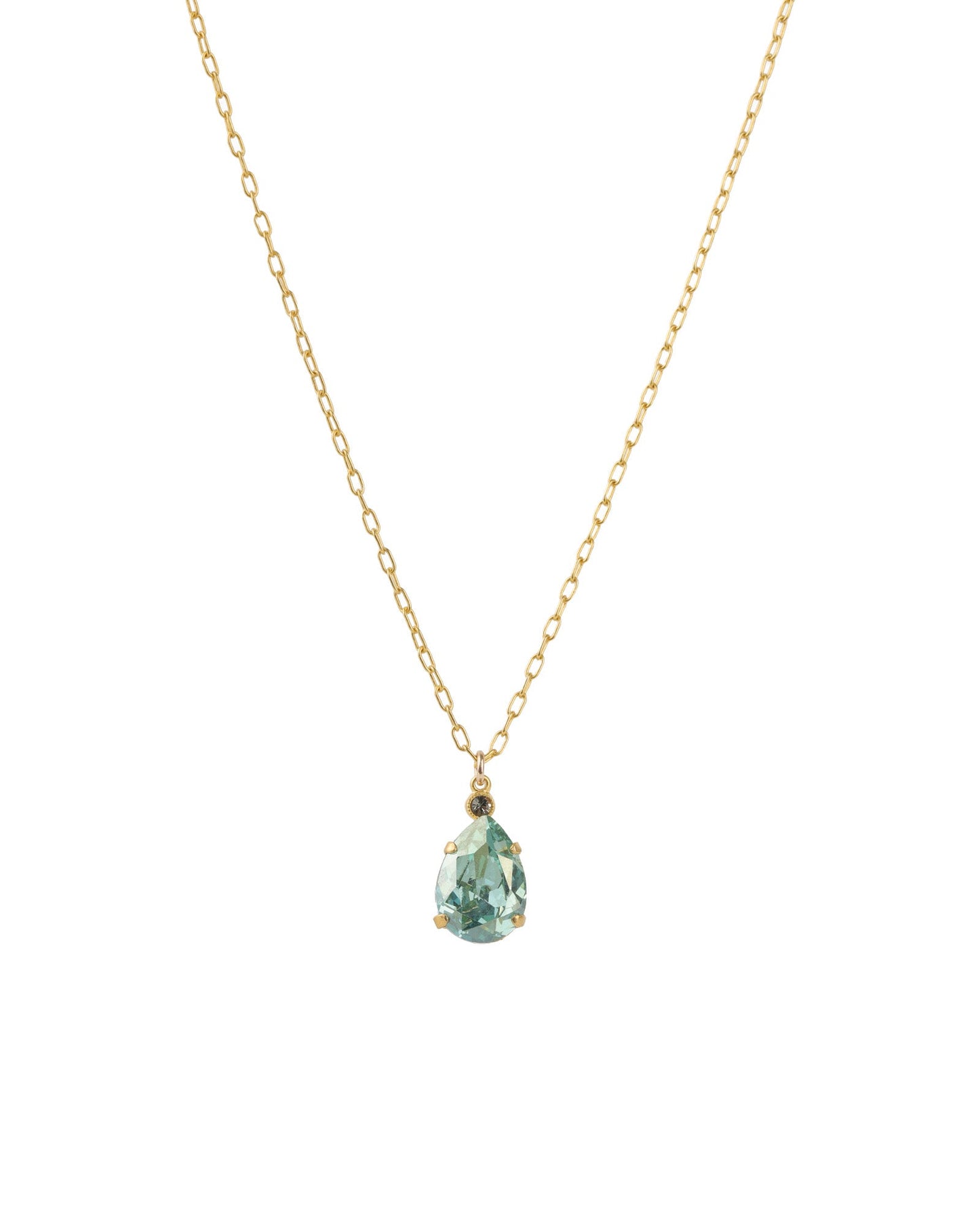 Teardrop Crystal Necklace