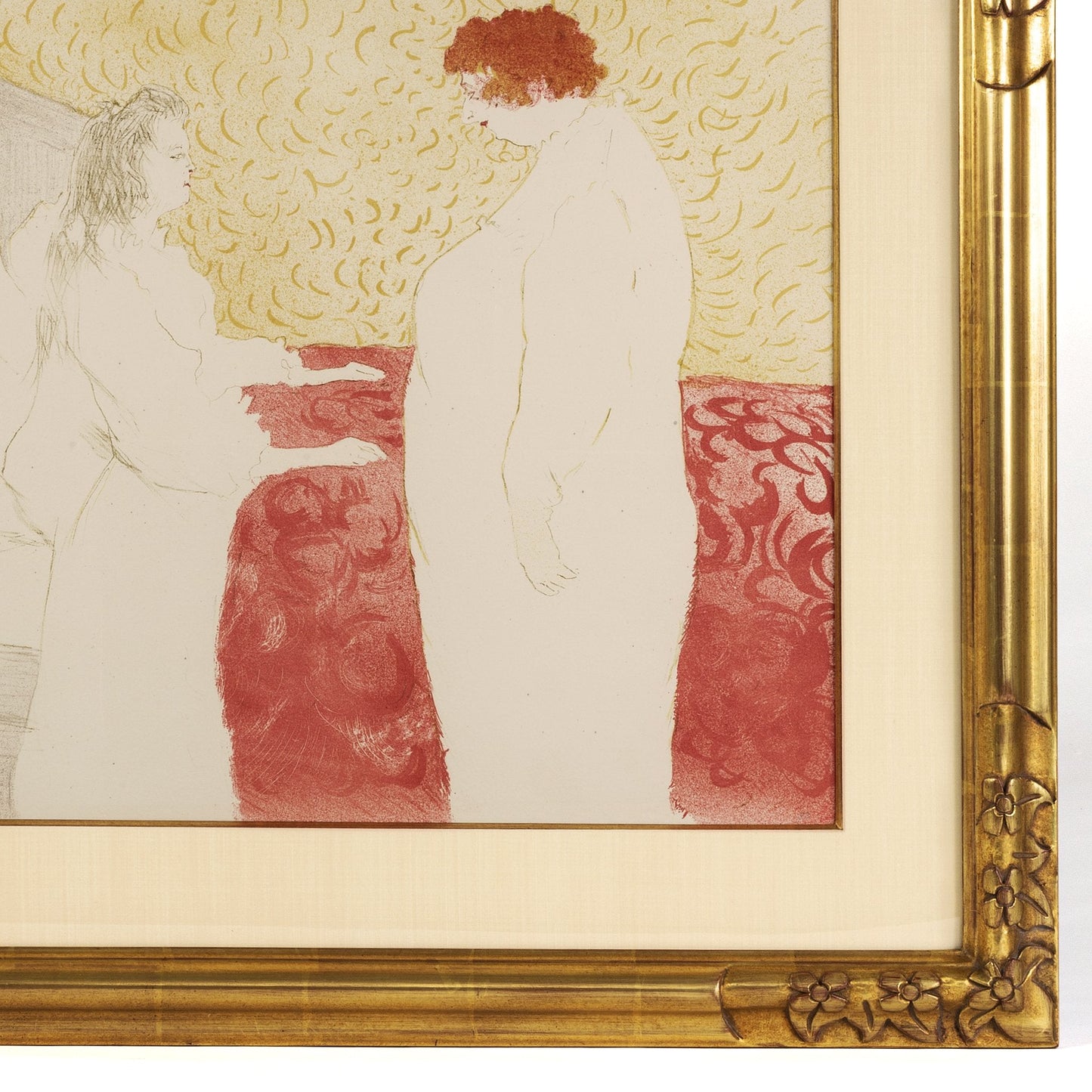 Henri de Toulouse-Lautrec "Woman in Bed, Profile" Lithograph